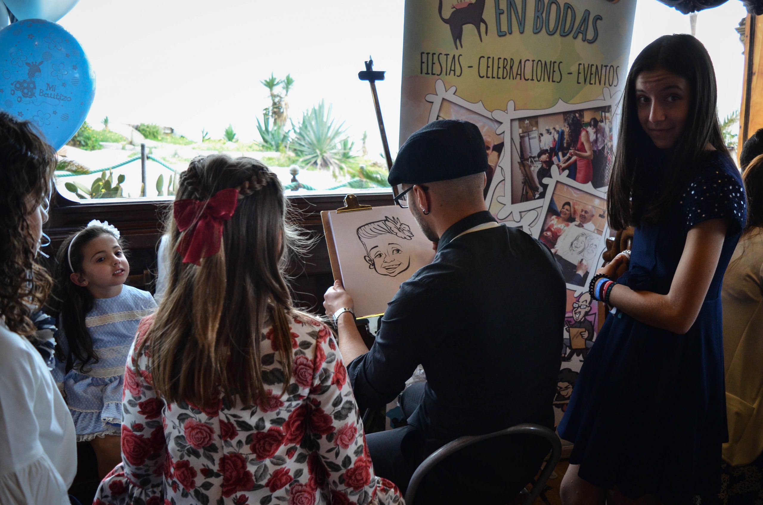 Hermes boj Caricaturas para eventos